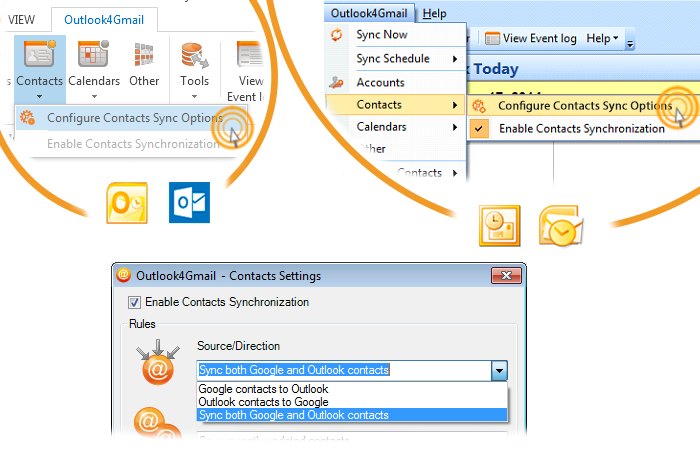 Contacts source